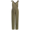 Damen Umstands-Jumpsuit aus Musselin