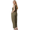 Damen Umstands-Jumpsuit aus Musselin