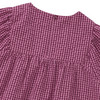 Mädchen Seersucker-Kleid mit Karo-Muster