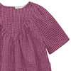 Mädchen Seersucker-Kleid mit Karo-Muster