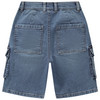 Jungen Jeansshorts im Cargo-Style