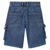 Jeansshort in cargo-stijl voor jongens