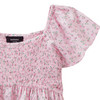 Mädchen Blusenshirt mit Blumen allover