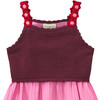 Mädchen Musselin-Kleid mit Stricktop