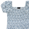 Mädchen Kleid mit Blumen allover