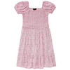 Mädchen Kleid mit Blumen allover