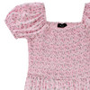 Mädchen Kleid mit Blumen allover