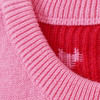 Mädchen Cardigan mit Herz-Allover