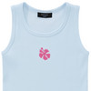 Meisjes topje met borduursel