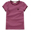 Mädchen T-Shirt mit Herz-Print