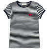 Mädchen T-Shirt mit Herz-Print