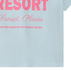 Mädchen T-Shirt mit Schriftzug-Print