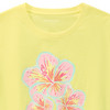 Mädchen T-Shirt mit Blumen-Print
