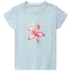 Mädchen T-Shirt mit Blumen-Print