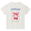 Mädchen T-Shirt mit Kirsch-Print