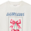 Mädchen T-Shirt mit Kirsch-Print