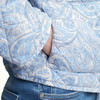 Damen Steppjacke mit Paisley-Muster
