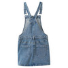 Mädchen Latzkleid in Denim-Look