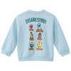 Sesamblauw-sweater met print