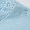 Sesamblauw-sweater met print