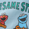 Sesamblauw-sweater met print