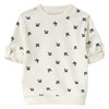 Baby Langarmshirt mit Krabben-Allover