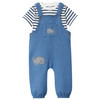 Newborn Set mit Latzhose und T-Shirt