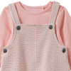 Newborn Set mit Latzhose und Shirt 