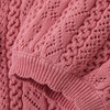 Mädchen Strick-Shirt mit Ajour-Muster