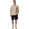 Herren Shorty mit Waffelstruktur