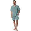 Herren Musselin-Shorty unifarben