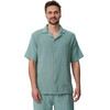 Herren Musselin-Shorty unifarben