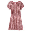 Mädchen Kleid mit Blumen allover