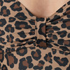 Damen Tankinioberteil im Leo-Look