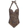 Damen Badeanzug im Leo-Look