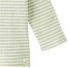 Newborn Langarmshirt mit Rippstruktur