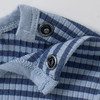 Newborn Langarmshirt mit Rippstruktur