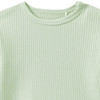 Newborn Langarmshirt mit Rippstruktur