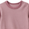 Newborn Langarmshirt mit Rippstruktur