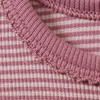 Newborn Langarmshirt mit Rippstruktur