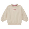 Baby Sweatshirt mit gesticktem Schriftzug