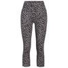 Damen Capri-Leggings mit Leo-Muster