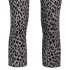 Damen Capri-Leggings mit Leo-Muster