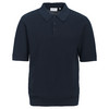 Herren Strick-Poloshirt aus Baumwolle