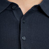 Herren Strick-Poloshirt aus Baumwolle