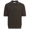 Herren Strick-Poloshirt aus Baumwolle