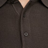 Herren Strick-Poloshirt aus Baumwolle