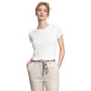 Damen T-Shirt aus Feinripp