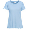 Damen T-Shirt aus Feinripp