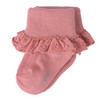 2 Paar Newborn Socken mit Spitze